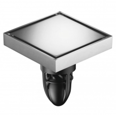Душевой трап MAGdrain WC 02 Q50-GW хром 100*100 мм
